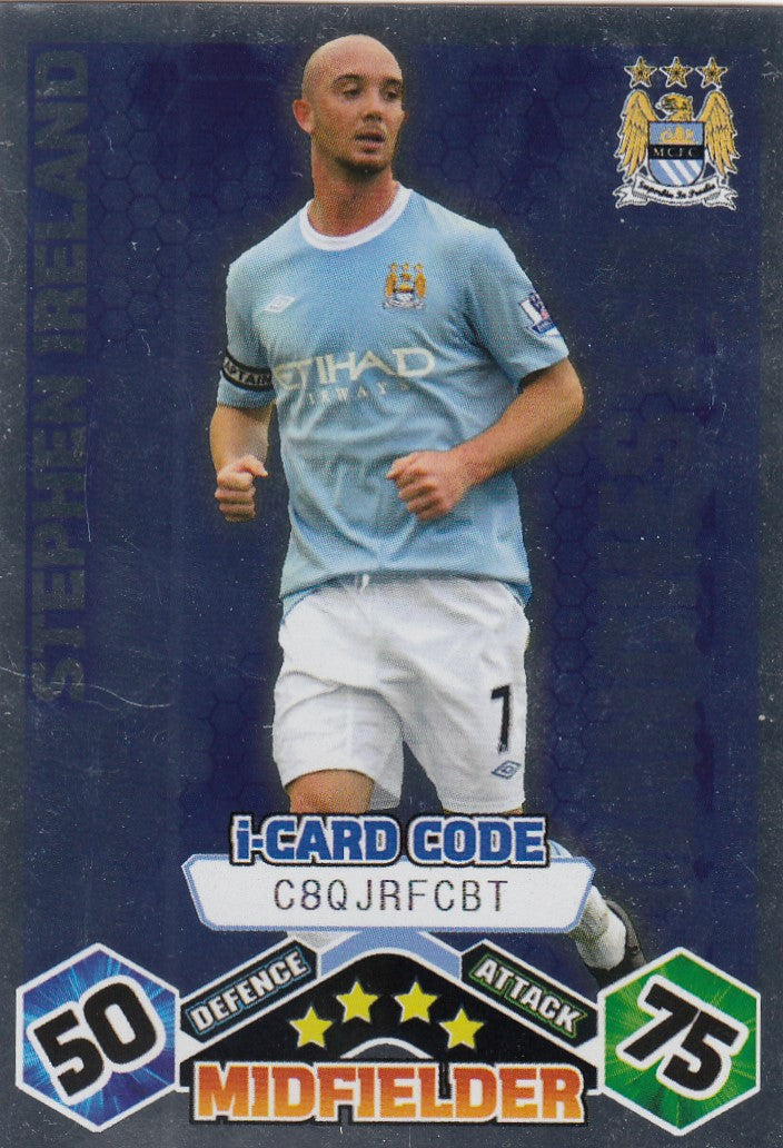215. STEPHEN IRELAND - MANCHESTER CITY - i-CARD