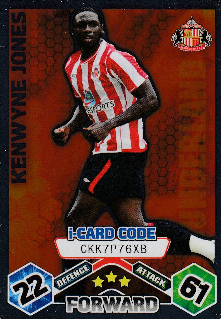 288. KENWYNE JONES - SUNDERLAND - i-CARD