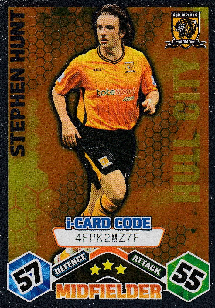180. STEPHEN HUNT - HULL CITY - i-CARD