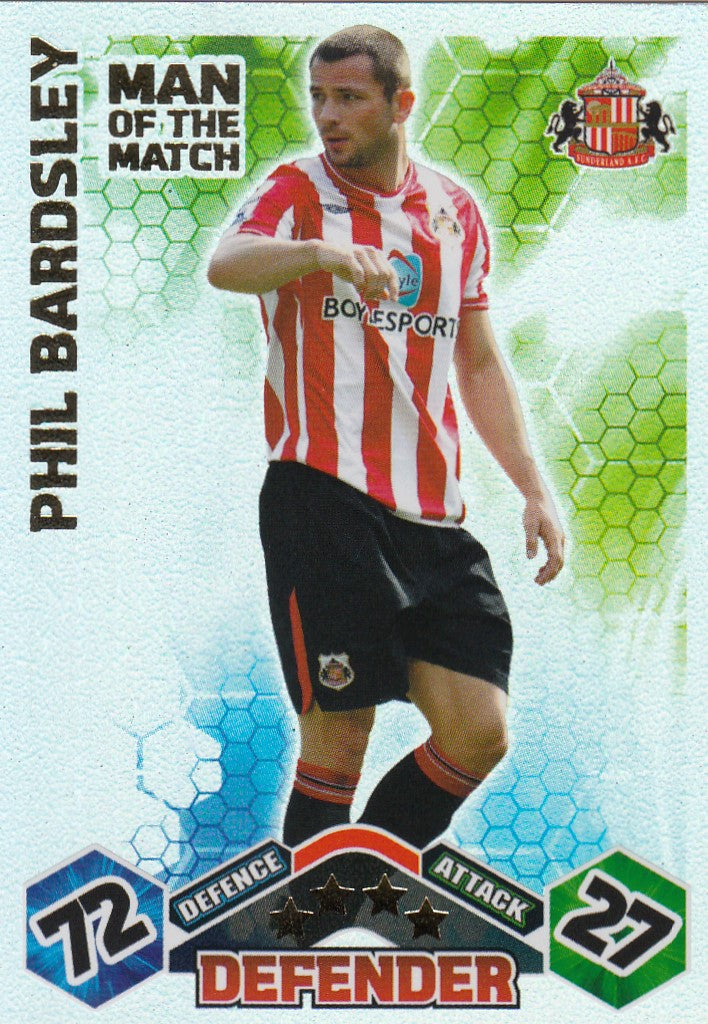 MOM-046. PHIL BARDSLEY - SUNDERLAND - MAN OF THE MATCH