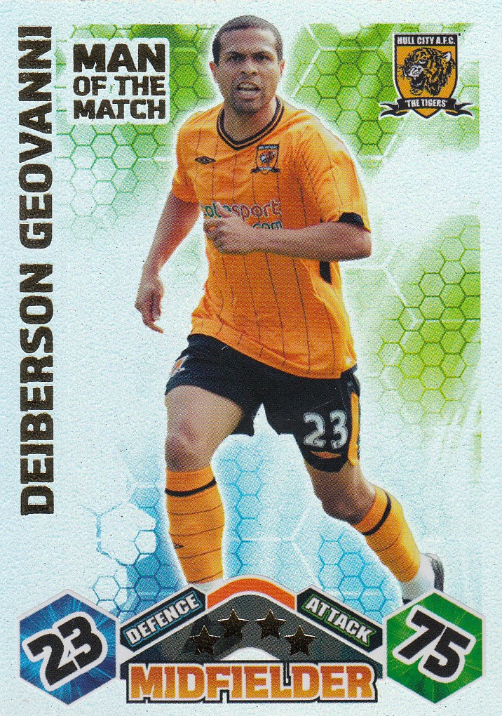 MOM-029. DEIBERSON GEOVANNI - HULL CITY - MAN OF THE MATCH