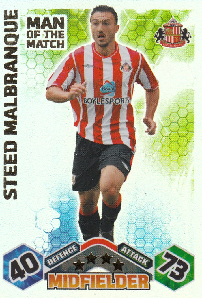 MOM-047. STEED MALBRANQUE - SUNDERLAND - MAN OF THE MATCH