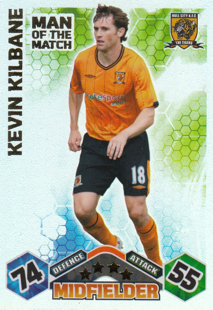 MOM-030. KEVIN KILBANE - HULL CITY - MAN OF THE MATCH