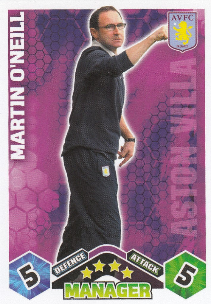 MA-002. MARTIN O’NEILL - ASTON VILLA - MANAGER
