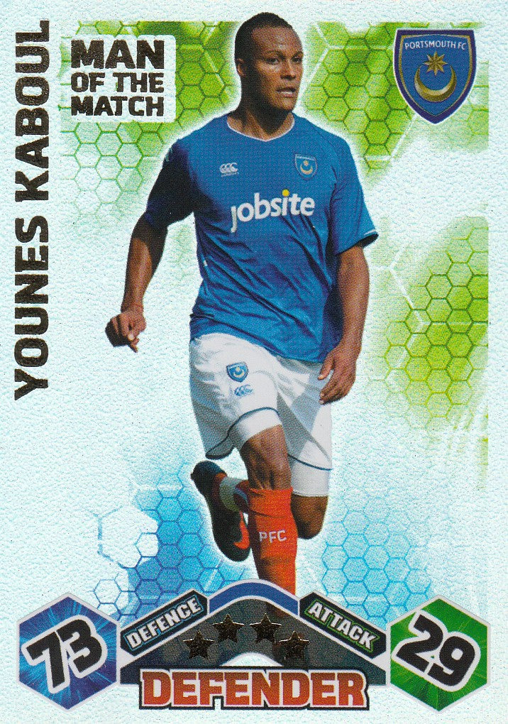 MOM-041. YOUNES KABOUL - PORTSMOUTH - MAN OF THE MATCH
