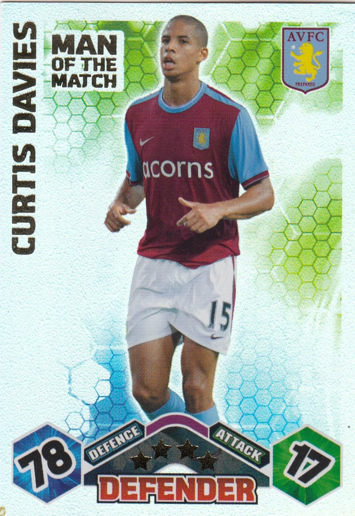 MOM-004. CURTIS DAVIES - ASTON VILLA - MAN OF THE MATCH
