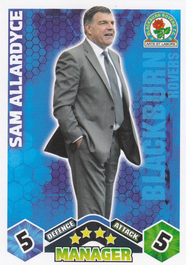 MA-004. SAM ALLARDYCE - BLACKBURN ROVERS - MANAGER