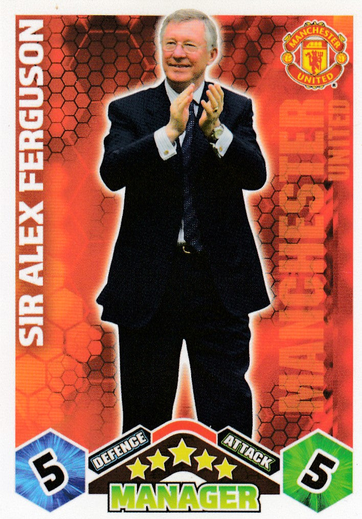 MA-013. SIR ALEX FERGUSON - MANCHESTER UNITED - MANAGER