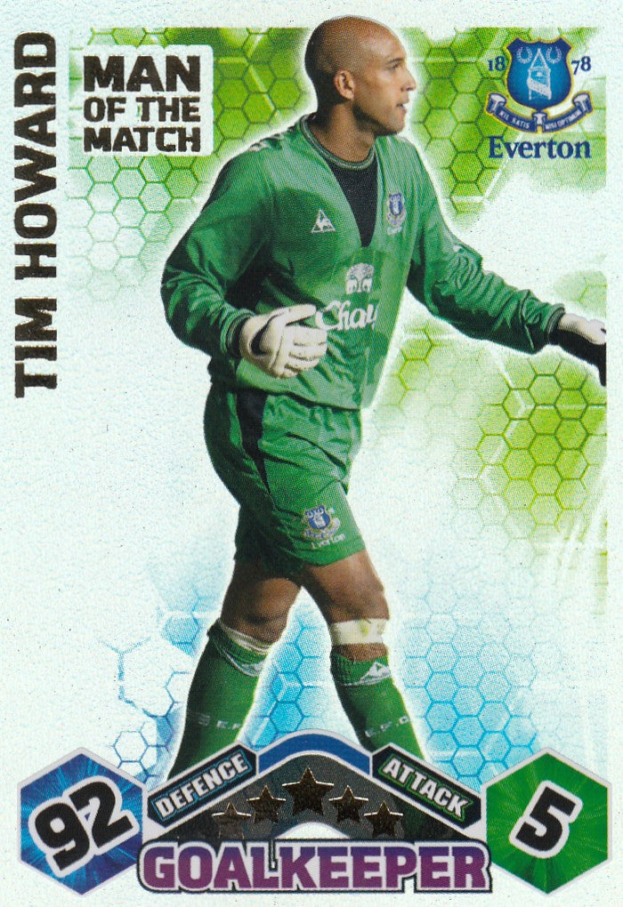 MOM-022. TIM HOWARD - EVERTON - MAN OF THE MATCH