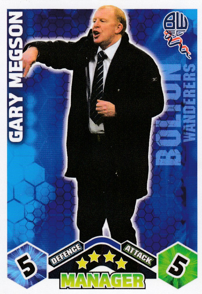 MA-005. GARY MEGSON - BOLTON WANDERES - MANAGER