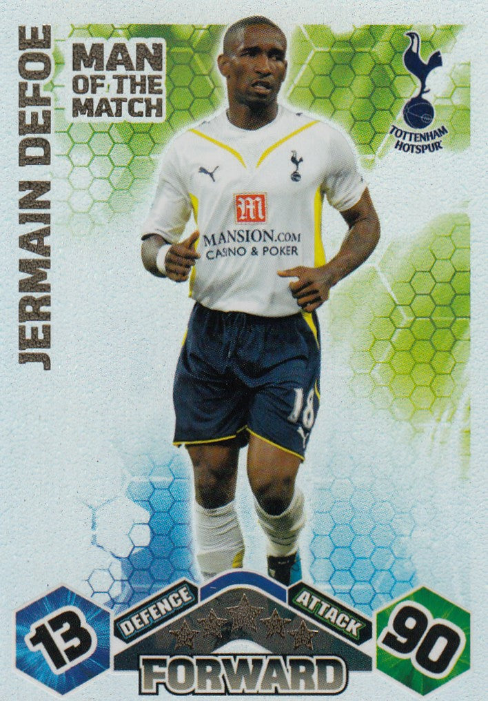 MOM-051. JERMAIN DEFOE - TOTTENHAM HOTSPUR - MAN OF THE MATCH