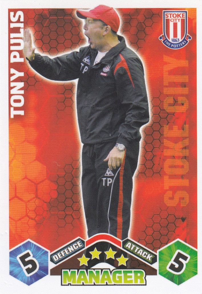MA-015. TONY PULIS - STOKE CITY - MANAGER