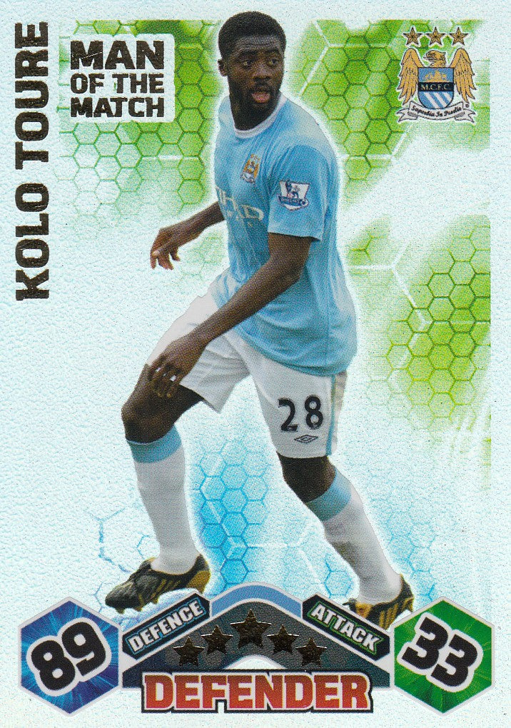 MOM-035. KOLO TOURE - MANCHESTER CITY - MAN OF THE MATCH