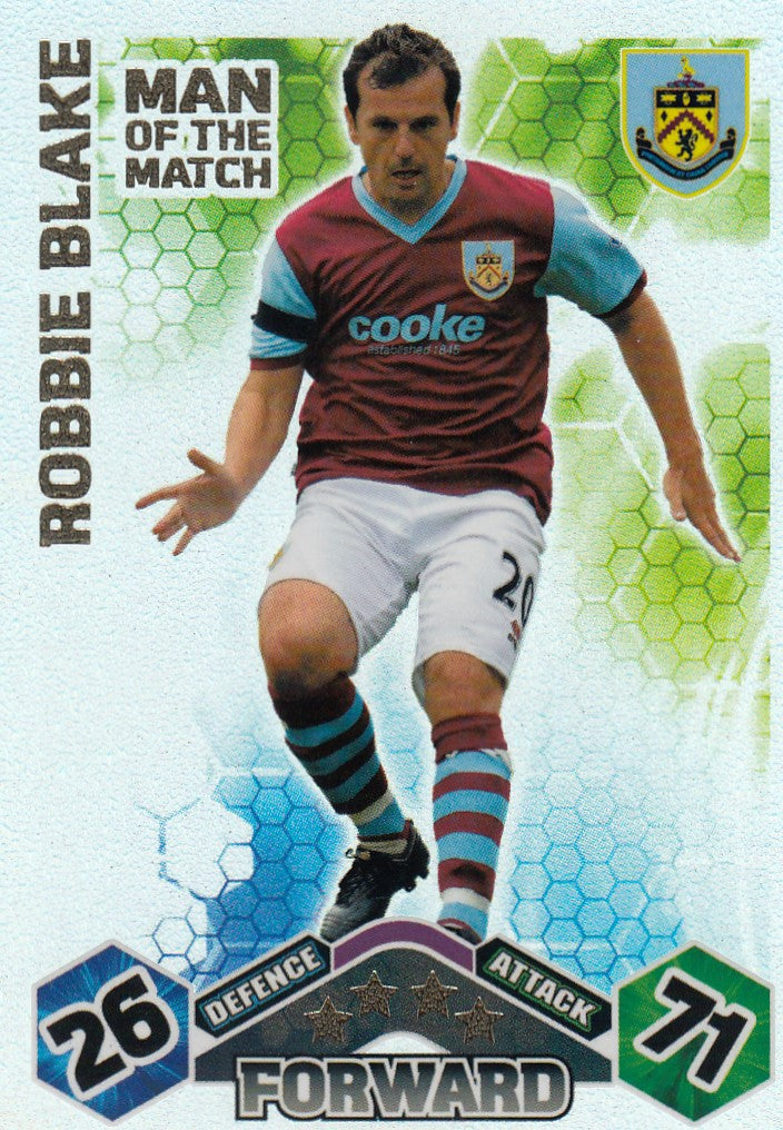 MOM-018. ROBBIE BLAKE - BURNLEY - MAN OF THE MATCH