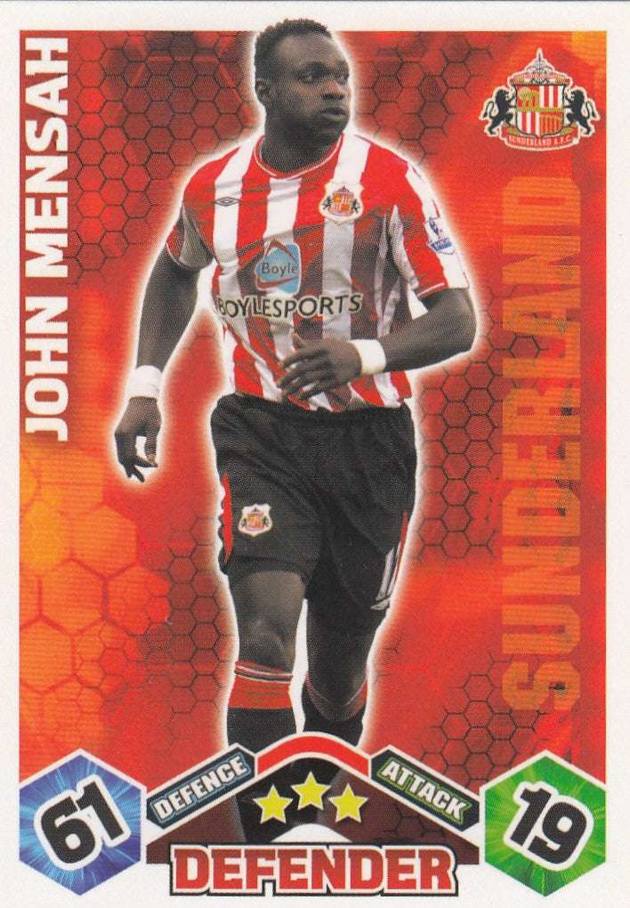 EX-045. JOHN MENSAH - SUNDERLAND