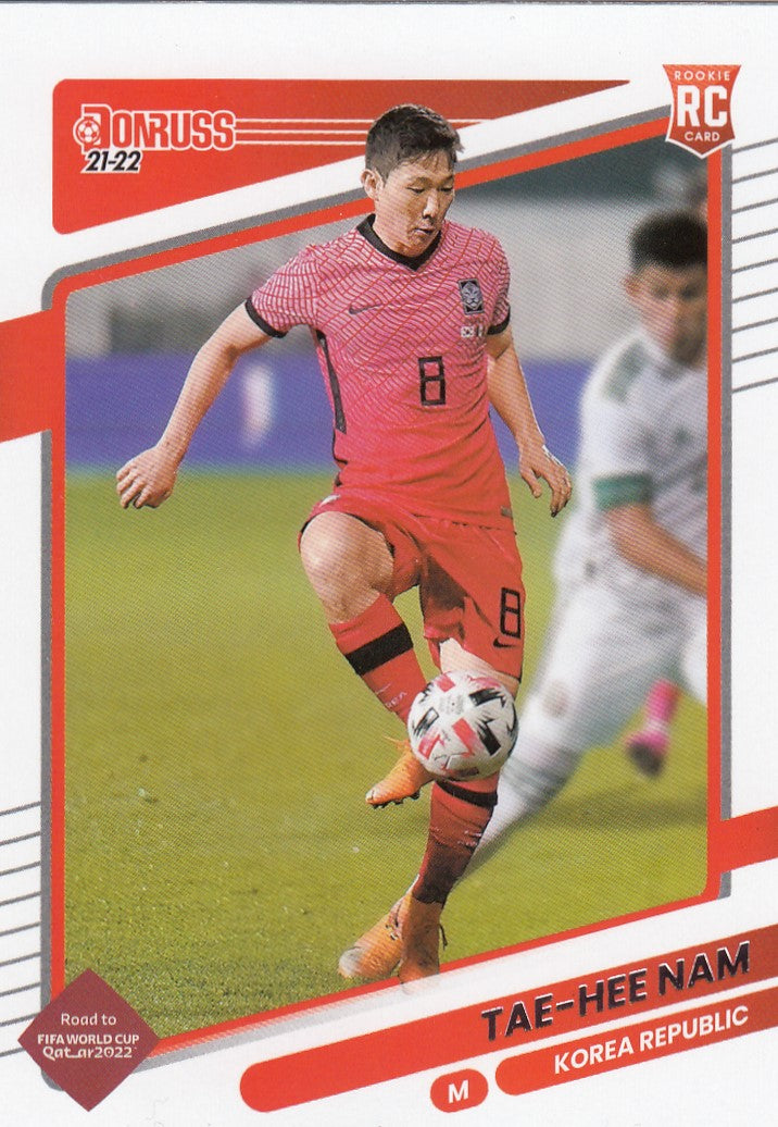 134. TAE-HEE NAM - KOREA REPUBLIC - ROOKIE CARD