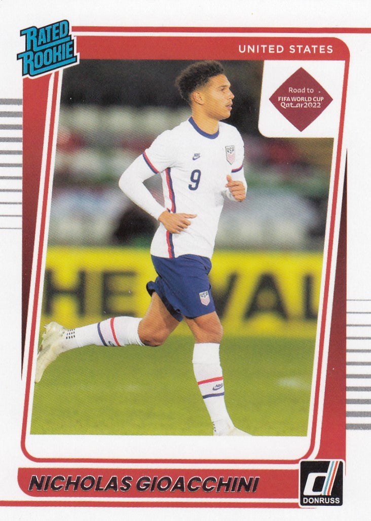 190. NICHOLAS GIOACCHINI - UNITED STATES - RATED ROOKIE