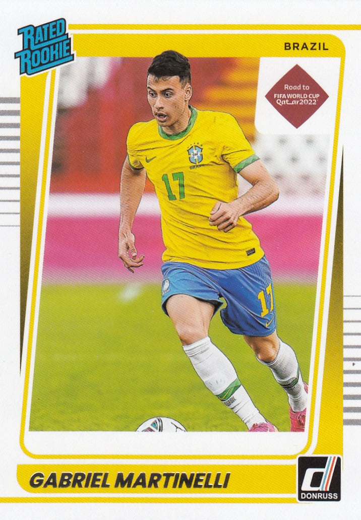 182. GABRIEL MARTINELLI - BRAZIL - RATED ROOKIE
