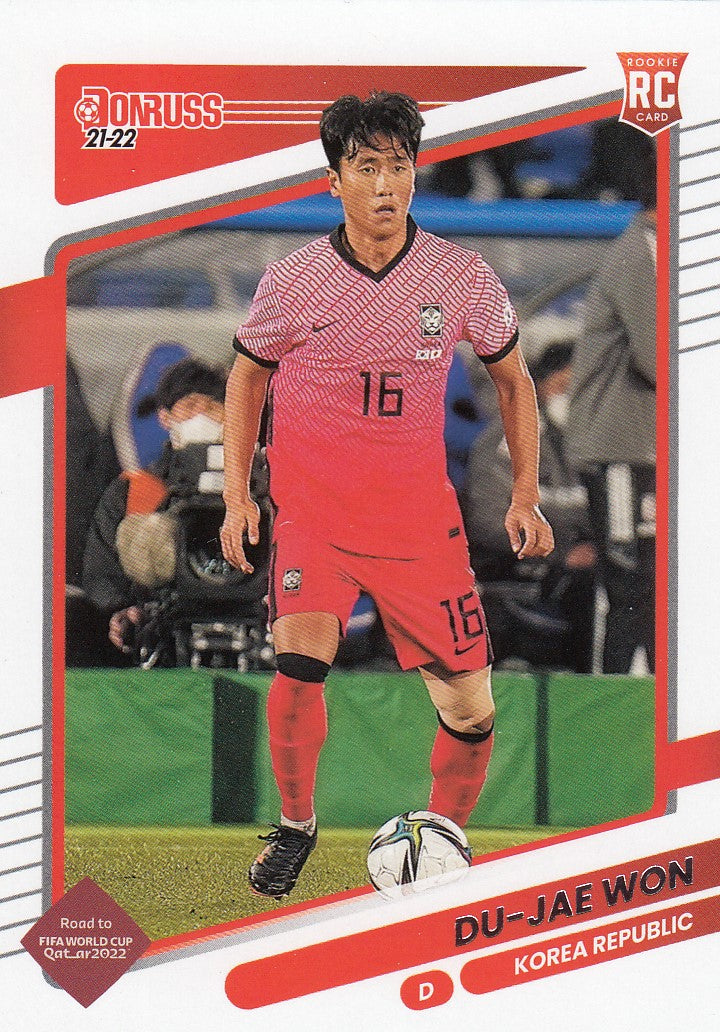 140. DU-JAE WON - KOREA REPUBLIC - ROOKIE CARD
