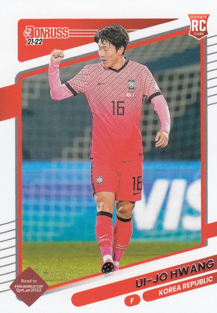 141. UI-JO HWANG - KOREA REPUBLIC - ROOKIE CARD