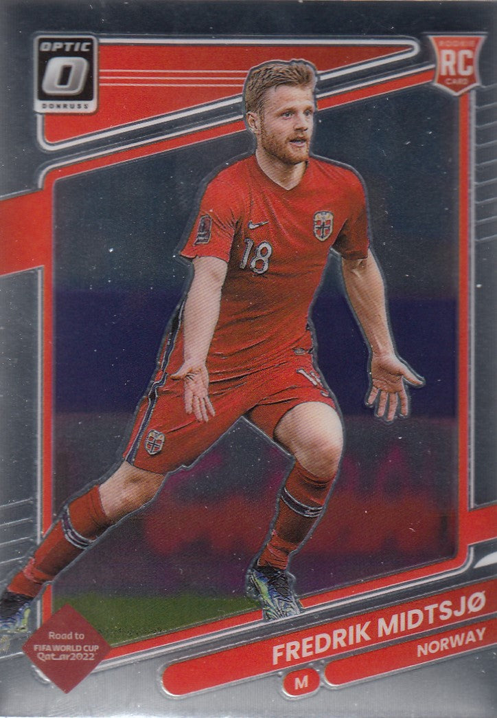 107. FREDRIK MIDTSJØ - NORWAY - BASE OPTIC - ROOKIE CARD