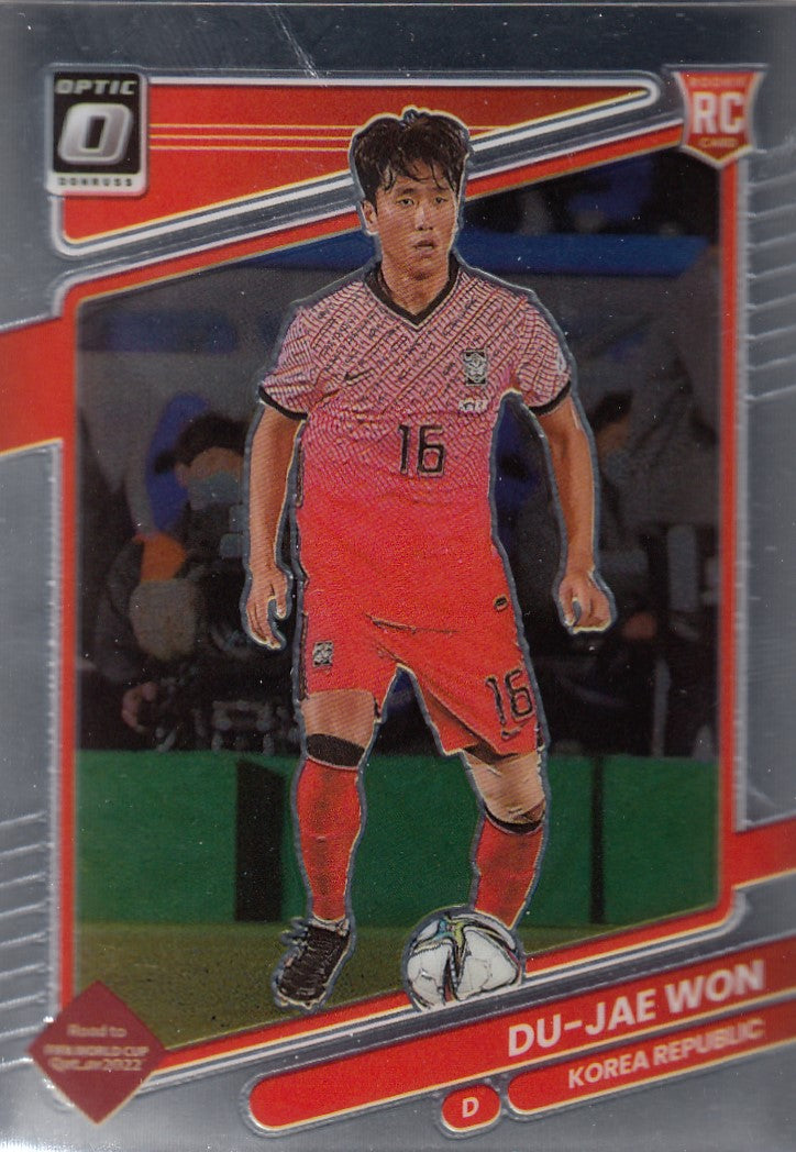 140. DU-JAE WON - KOREA REPUBLIC - BASE OPTIC - ROOKIE CARD