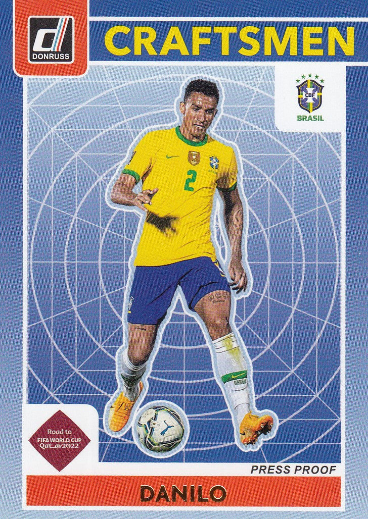 001. DANILO - BRAZIL - CRAFTSMEN - PRESS PROOF