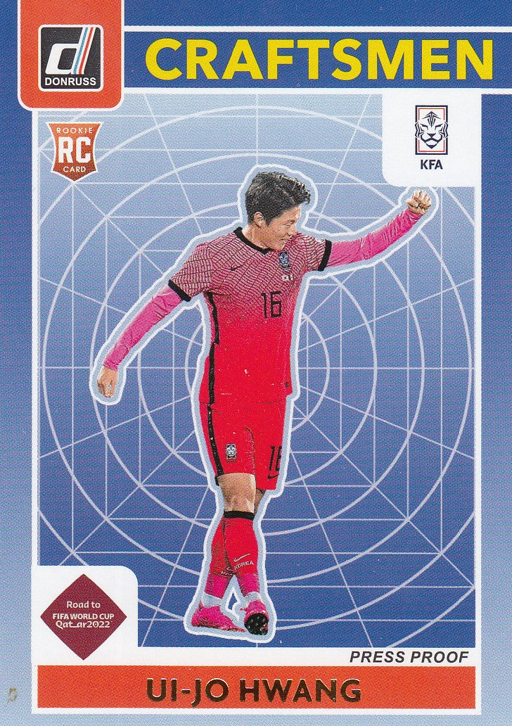 006. UI-JO HWANG - KOREA REPUBLIC - CRAFTSMEN - ROOKIE CARD - PRESS PROOF