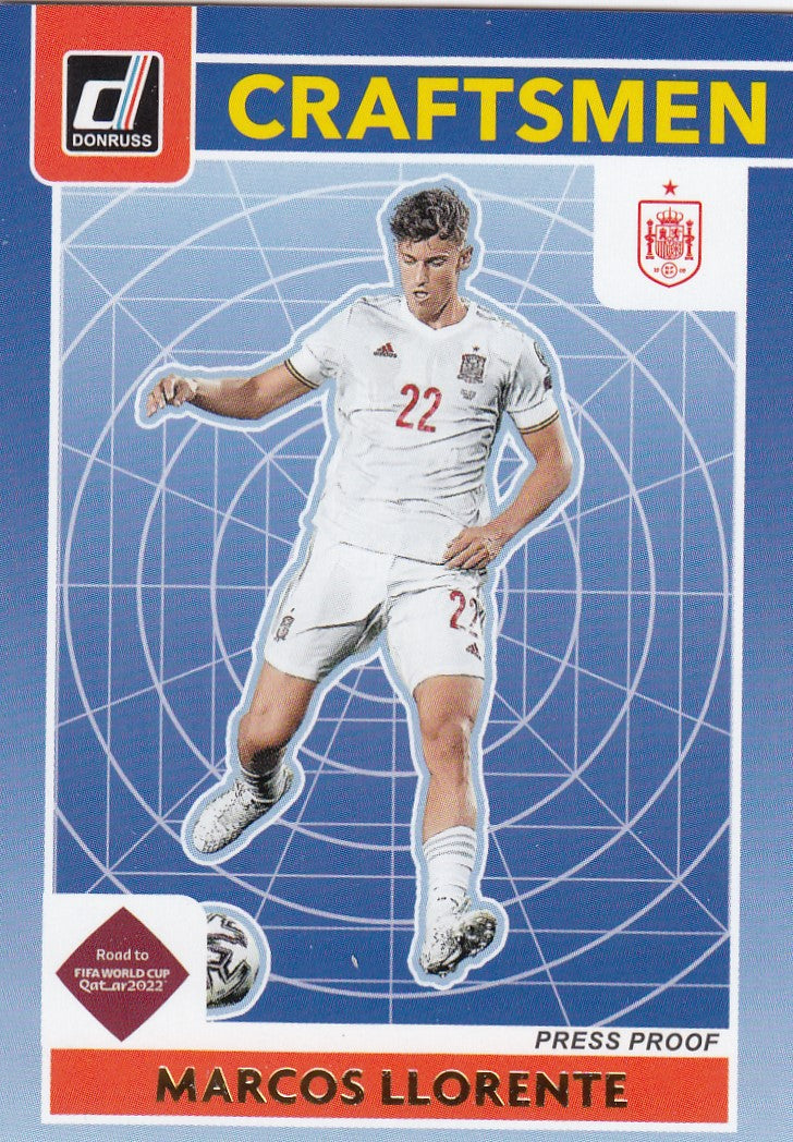 011. MARCOS LLORENTE - SPAIN - CRAFTSMEN - PRESS PROOF