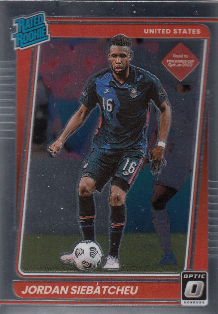 194. JORDAN SIEBA TCHEU - UNITED STATES - BASE OPTIC - RATED ROOKIE