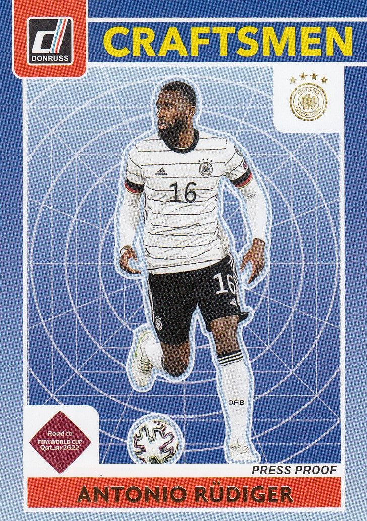 019. ANTONIO RUDIGER - GERMANY - CRAFTSMEN - PRESS PROOF