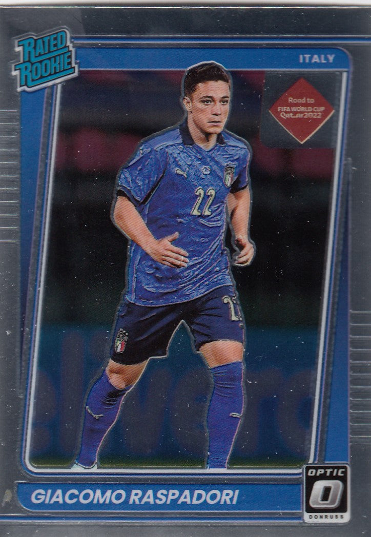 187. GIACOMO RASPADORI - ITALY - BASE OPTIC - RATED ROOKIE