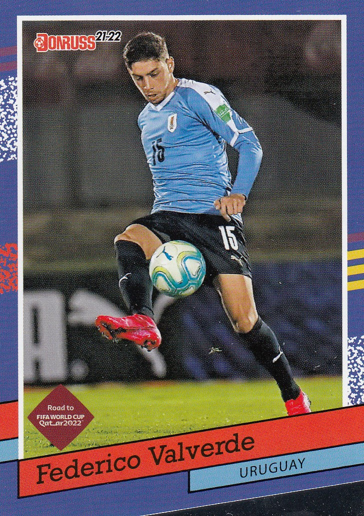 015. FEDERICO VALVERDE - URUGUAY - 1991 DONRUSS TRIBUTE