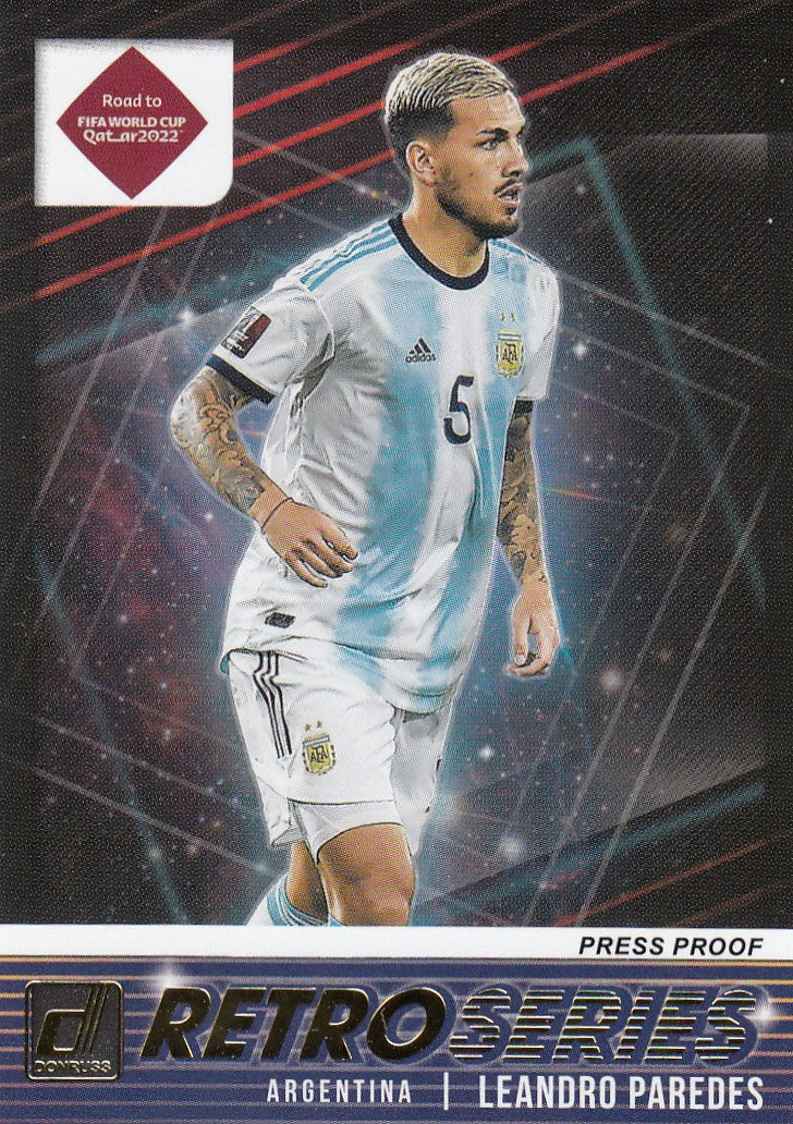 007. LEANDRO PAREDES - ARGENTINA - RETROSERIES - PRESS PROOF