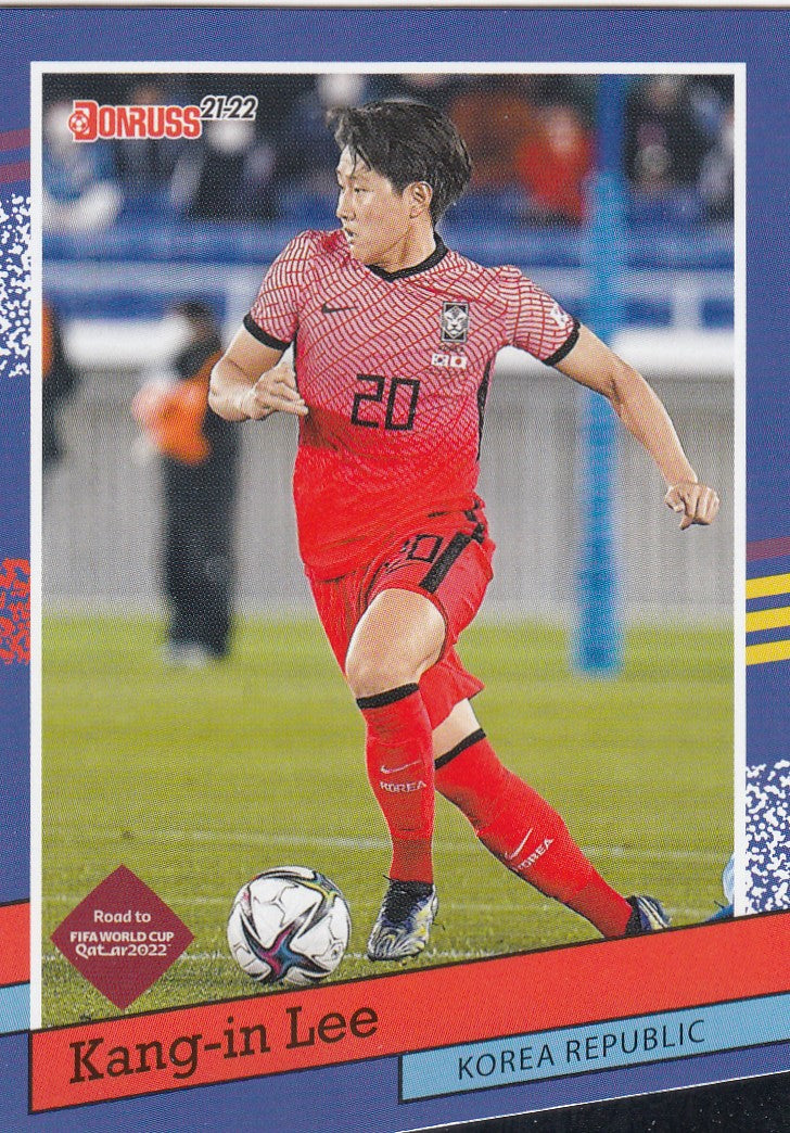 017. KANG-IN LEE - KOREA REPUBLIC - 1991 DONRUSS TRIBUTE