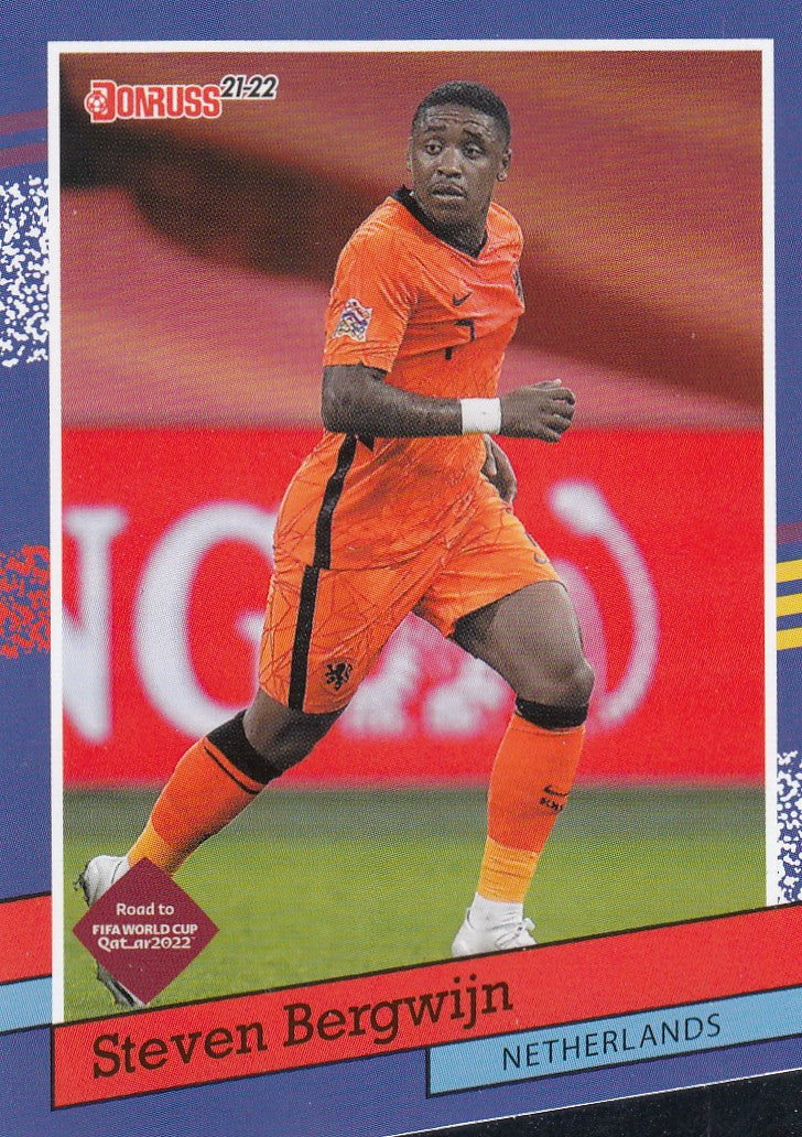 004. STEVEN BERGWIJN - NETHERLANDS - 1991 DONRUSS TRIBUTE