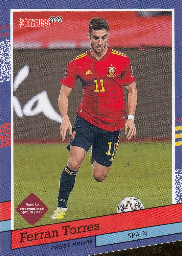 012. FERRAN TORRES - SPAIN - 1991 DONRUSS TRIBUTE - PRESS PROOF