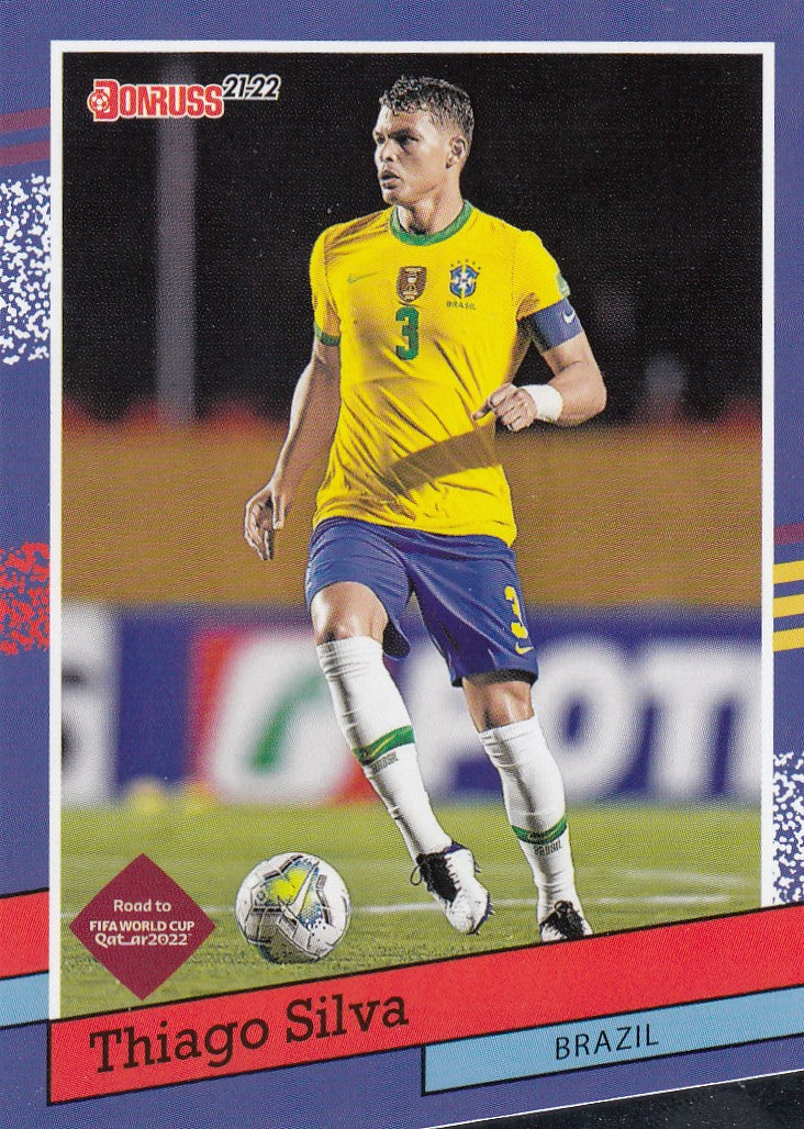 020. THIAGO SILVA - BRAZIL - 1991 DONRUSS TRIBUTE