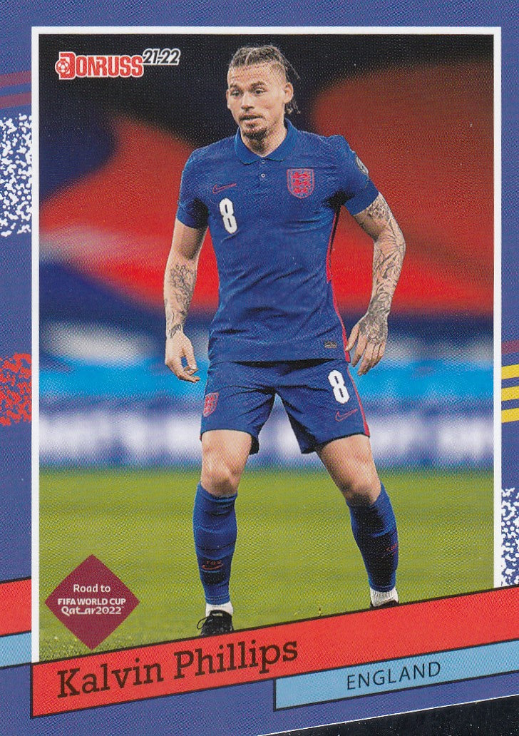 009. KALVIN PHILLIPS - ENGLAND - 1991 DONRUSS TRIBUTE