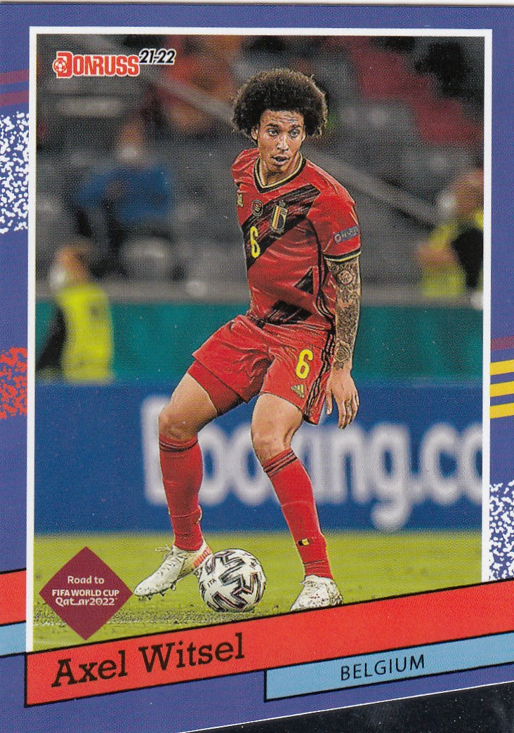 011. AXEL WITSEL - BELGIUM - 1991 DONRUSS TRIBUTE