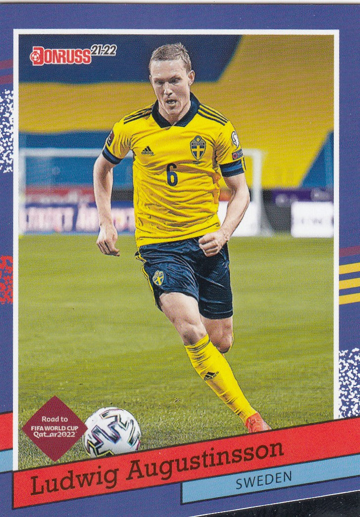 013. LUDWIG AUGUSTINSSON - SWEDEN - 1991 DONRUSS TRIBUTE