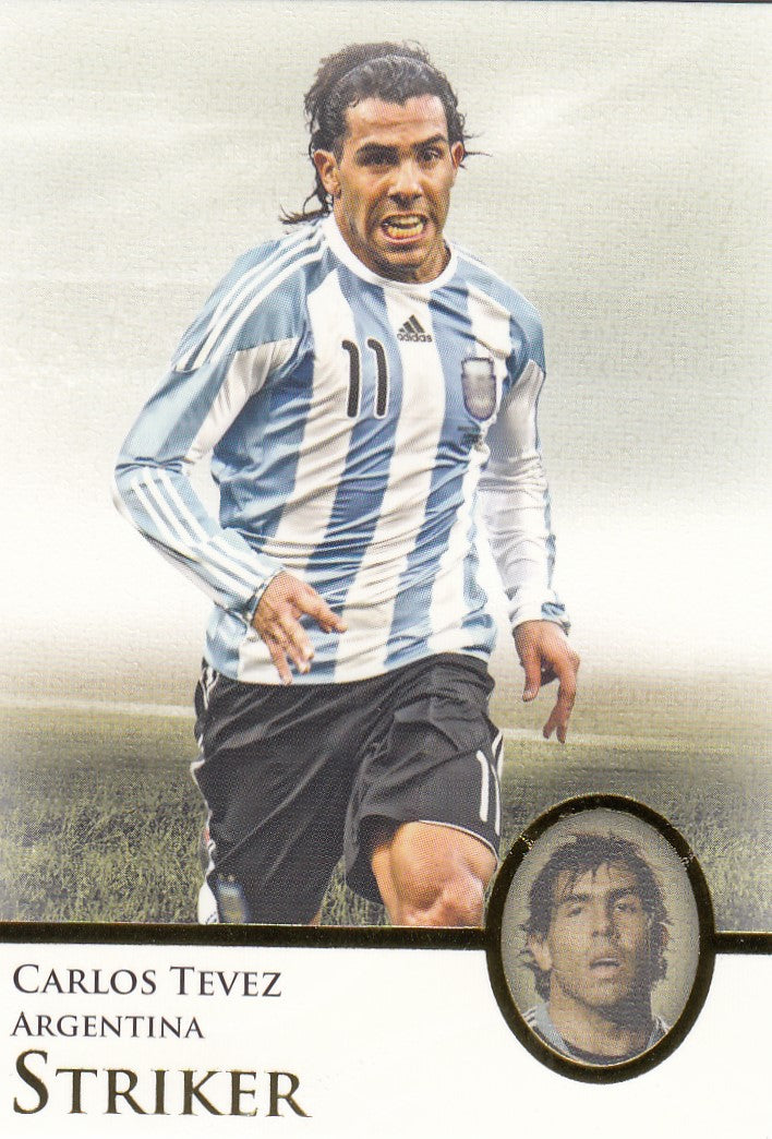 090. CARLOS TEVEZ - ARGENTINA - STRIKER