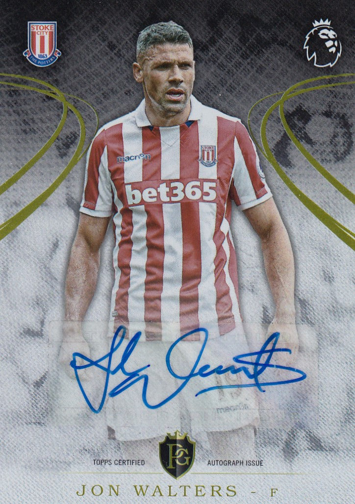094. JON WALTERS - STOKE CITY - AUTOGRAPH ISSUE