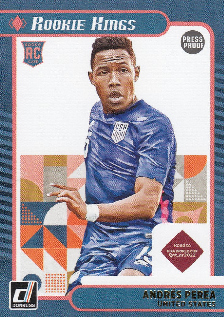 016. ANDRÈS PEREA - UNITED STATES - ROOKIE KINGS - PRESS PROOF