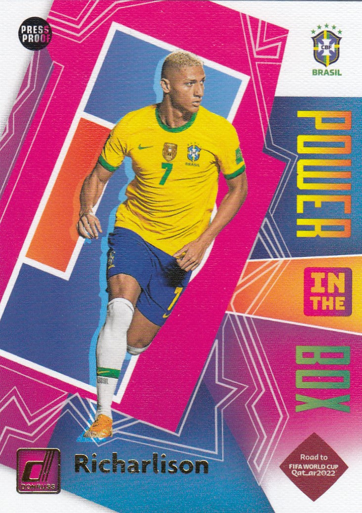 008. RICHARLISON - BRAZIL - POWER IN THE BOX - PRESS PROOF