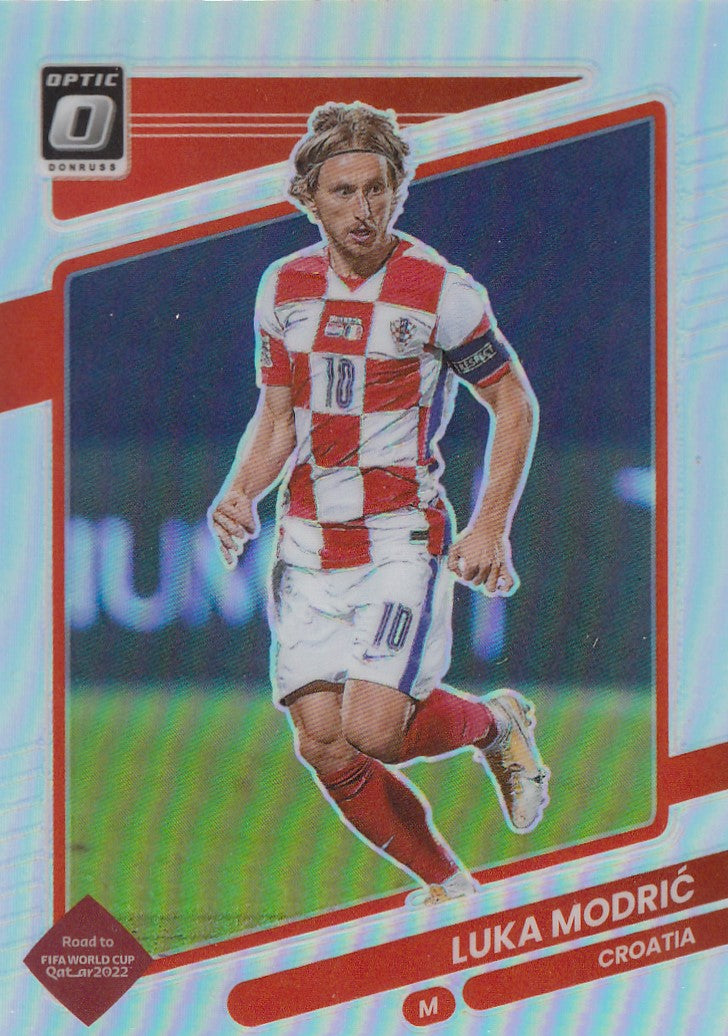 037. LUKA MODRIC - CROATIA - BASE OPTIC - SILVER