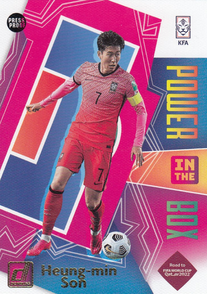 017. HEUNG-MIN SON - KOREA REPUBLIC - POWER IN THE BOX - PRESS PROOF