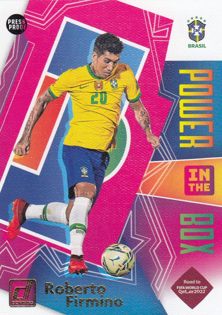 018. ROBERTO FIRMINO - BRAZIL - POWER IN THE BOX - PRESS PROOF
