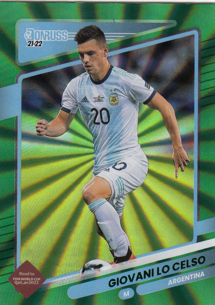 006. GIOVANI LO CELSO - ARGENTINA - GREEN LAZER #349