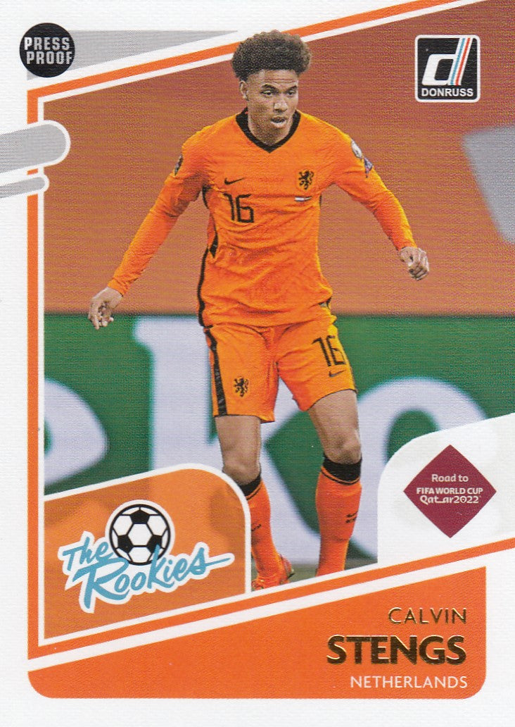 001. CALVIN STENGS - NETHERLANDS - THE ROOKIES - PRESS PROOF